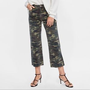 Zara Camo Culottes - size 25/0